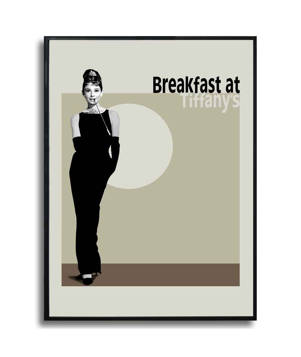 Plakat w ramie na ścianę - Breakfast at Tiffany's