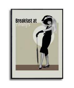 Plakat nowoczesny - Breakfast at Tiffany's 2