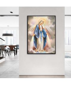 Religijny plakat - Matka Boża Niepokalana