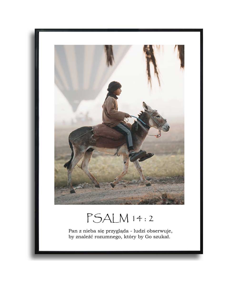 Plakat psalm na ścianę - Psalm 14