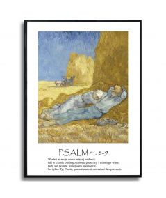 Plakat psalm na ścianę - Psalm 4