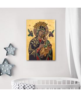 Obrazy na ścianę - Obraz religijny - Matka Boża Nieustającej Pomocy (wizerunek)