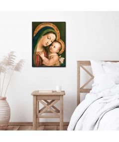 Plakat religijny na ścianę - Matka Boża Dobrej Rady