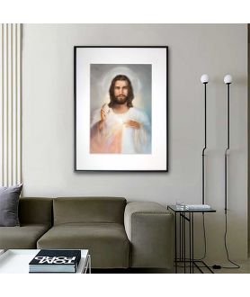 Plakat religijny - R. Bułkszas Nowak - Jezus Miłosierny