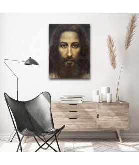 Obrazy religijne - Obraz religijny na płótnie - Twarz Jezusa Chrystusa