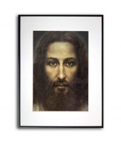 Plakat nowoczesny na ścianę - Twarz Jezusa Chrystusa