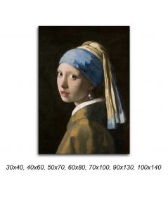 Obrazy na ścianę - Obraz na płótnie - Vermeer Dziewczyna z perłą