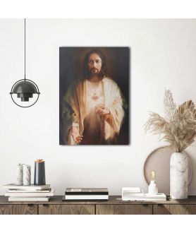 Obrazy na ścianę - Obraz religijny na płótnie - Najświętsze Serce Jezusa