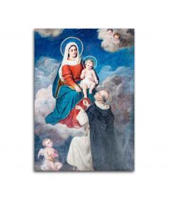 Obrazy religijne - Obraz na ścianę - Matka Boska Różańcowa