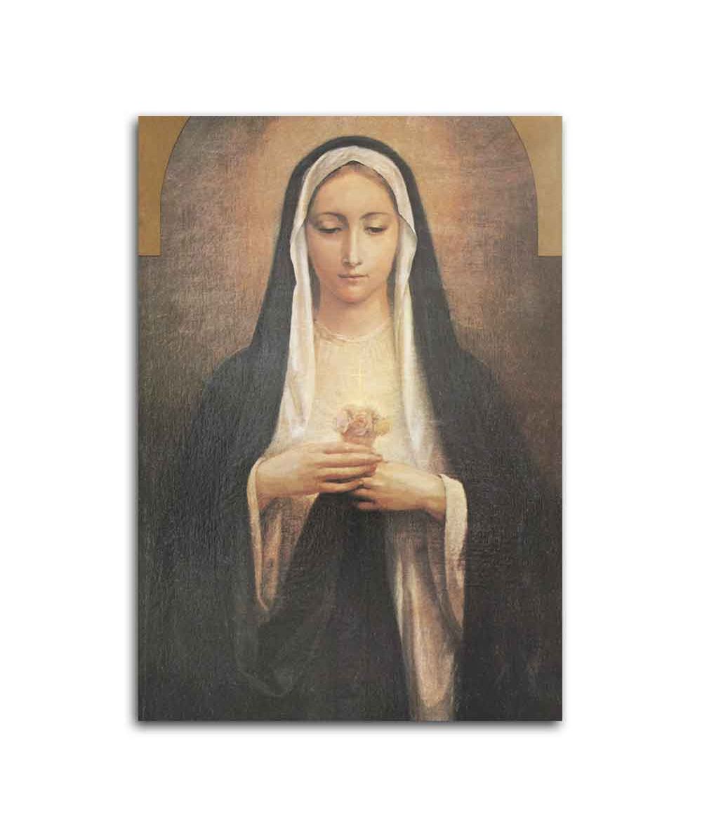 Obrazy na ścianę - Obraz religijny na płótnie - Heart of Mary