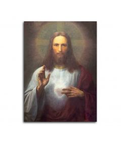 Obrazy na ścianę - Obraz religijny na płótnie - Najświętsze Serce Pana Jezusa