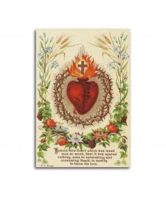 Obrazy religijne - Obraz na płótnie - Najświętsze Serce Jezusa (Kemper)