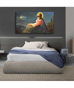 Obrazy na ścianę - Obraz na płótnie - Pan Jezus w Ogrójcu