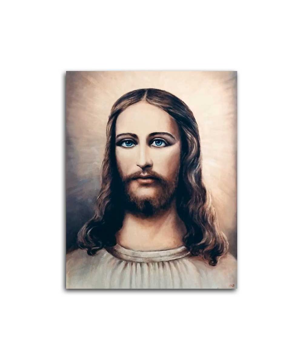 Obrazy religijne - Obraz na płótnie - Wizerunek Jezusa wg wizji ks. Dolindo Ruotolo