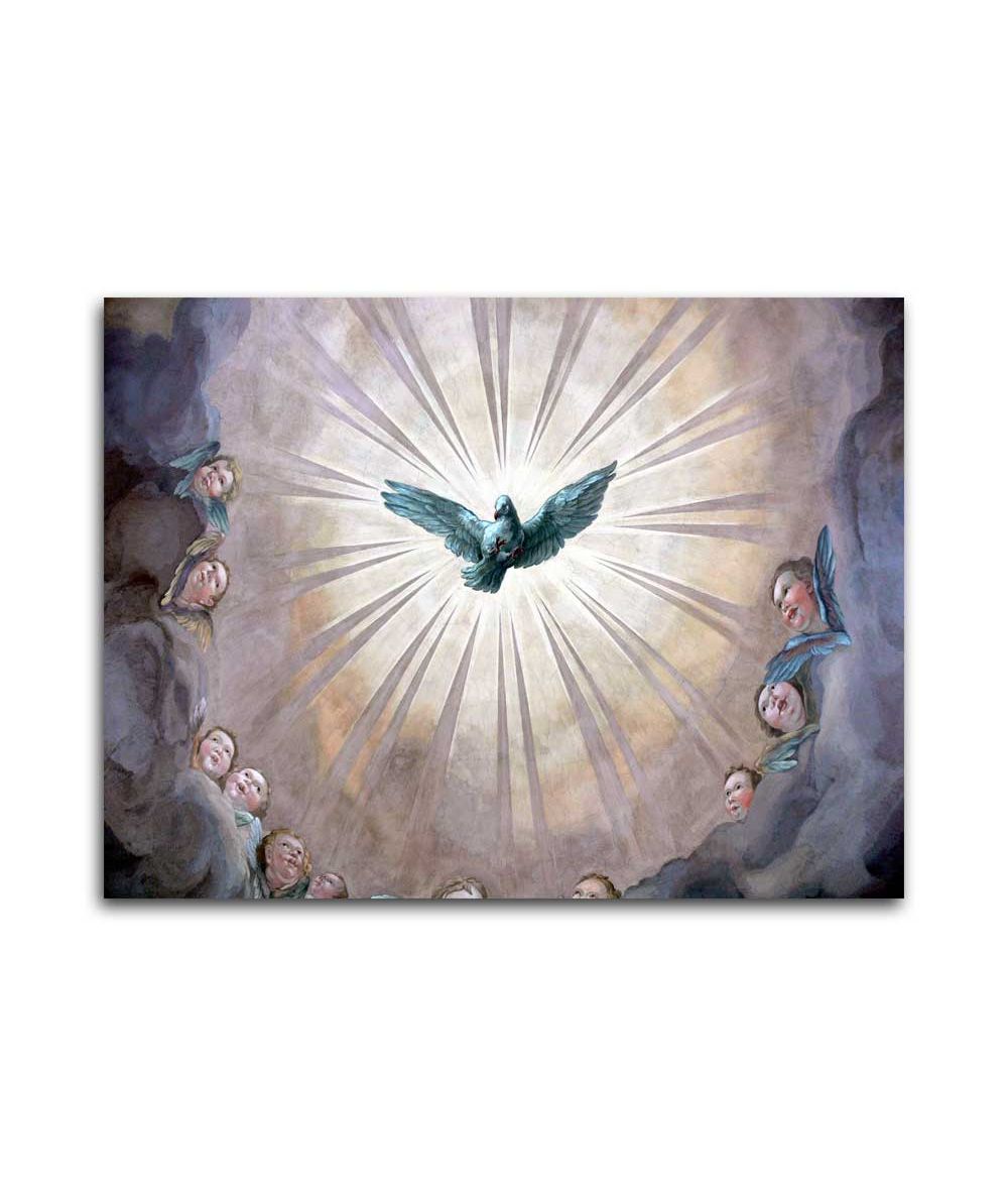 Obrazy religijne - Obraz na ścianę - Duch Święty Johanna Michaela Rottmayra
