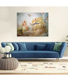 Obrazy na ścianę - Obraz religijny Luca Rossetti da Orta - Święta Trójca