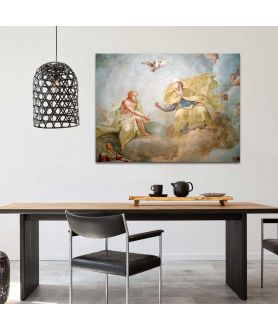 Obrazy na ścianę - Obraz religijny Luca Rossetti da Orta - Święta Trójca