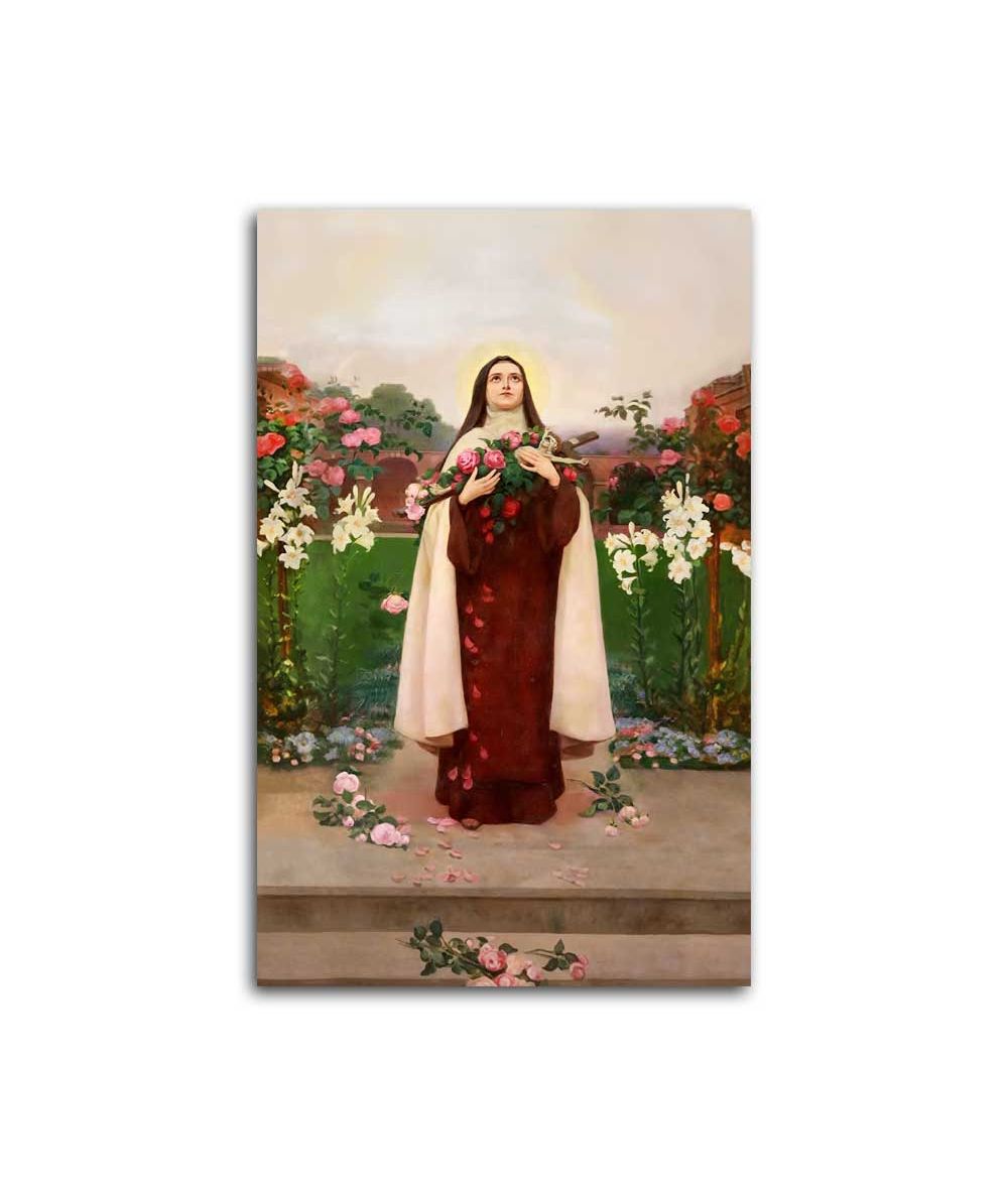 Obrazy religijne - Obraz na płótnie - Piotr Stachowicz - Św. Teresa od Dzieciątka Jezus