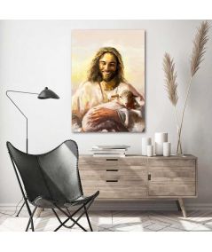 Obrazy religijne - Nowoczesny obraz religijny - R. Bułkszas Nowak - Ja jestem dobrym pasterzem