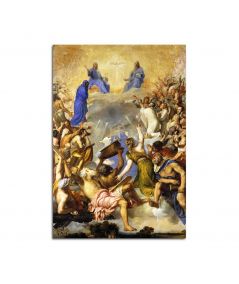 Obrazy na ścianę - Obraz religijny Tycjan - Trójca w chwale (Gloria)