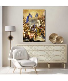 Obrazy na ścianę - Obraz religijny Tycjan - Trójca w chwale (Gloria)