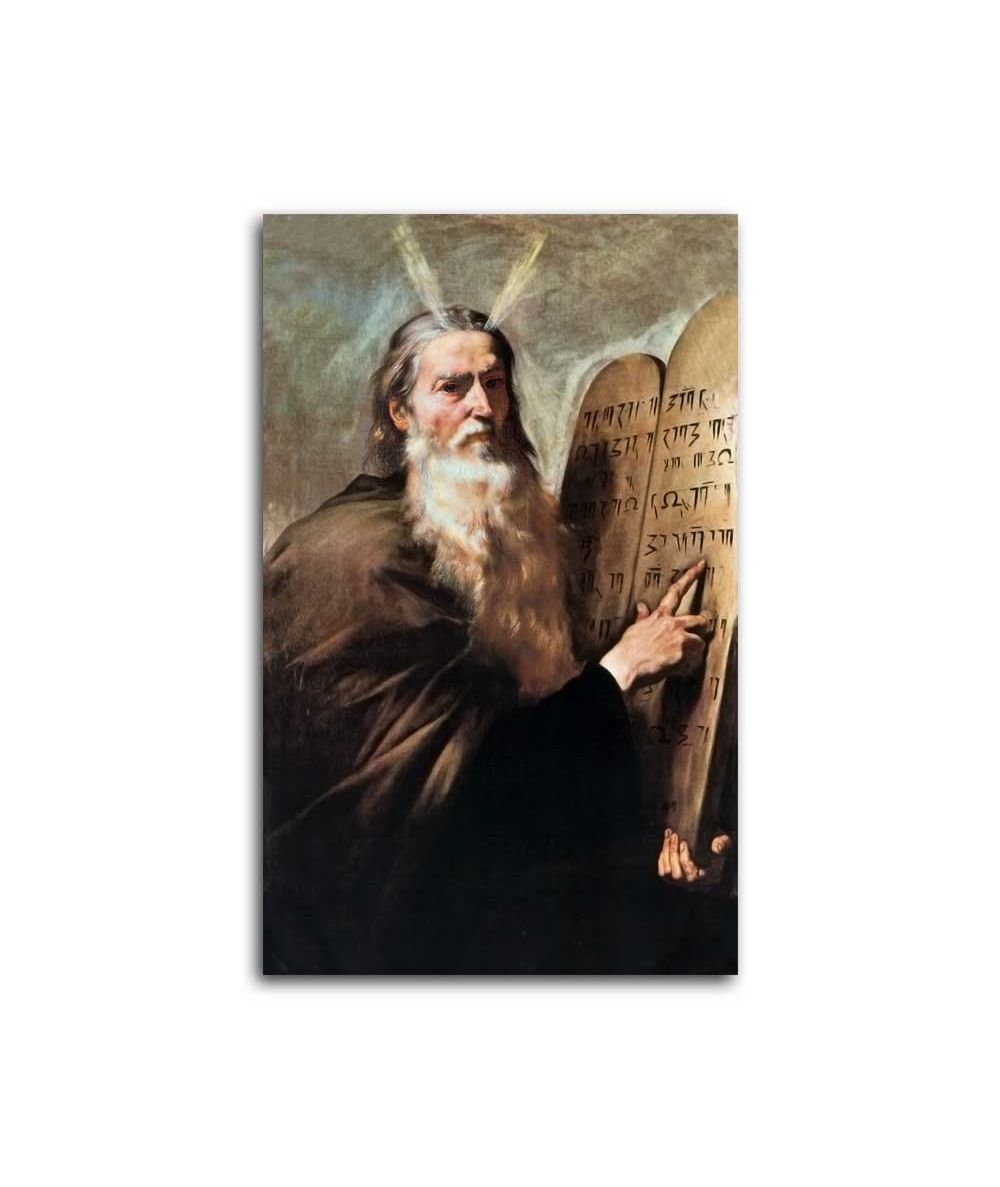 Obrazy religijne - Obraz religijny - Jusepe de Ribera - Mojżesz z Tablicami Prawa