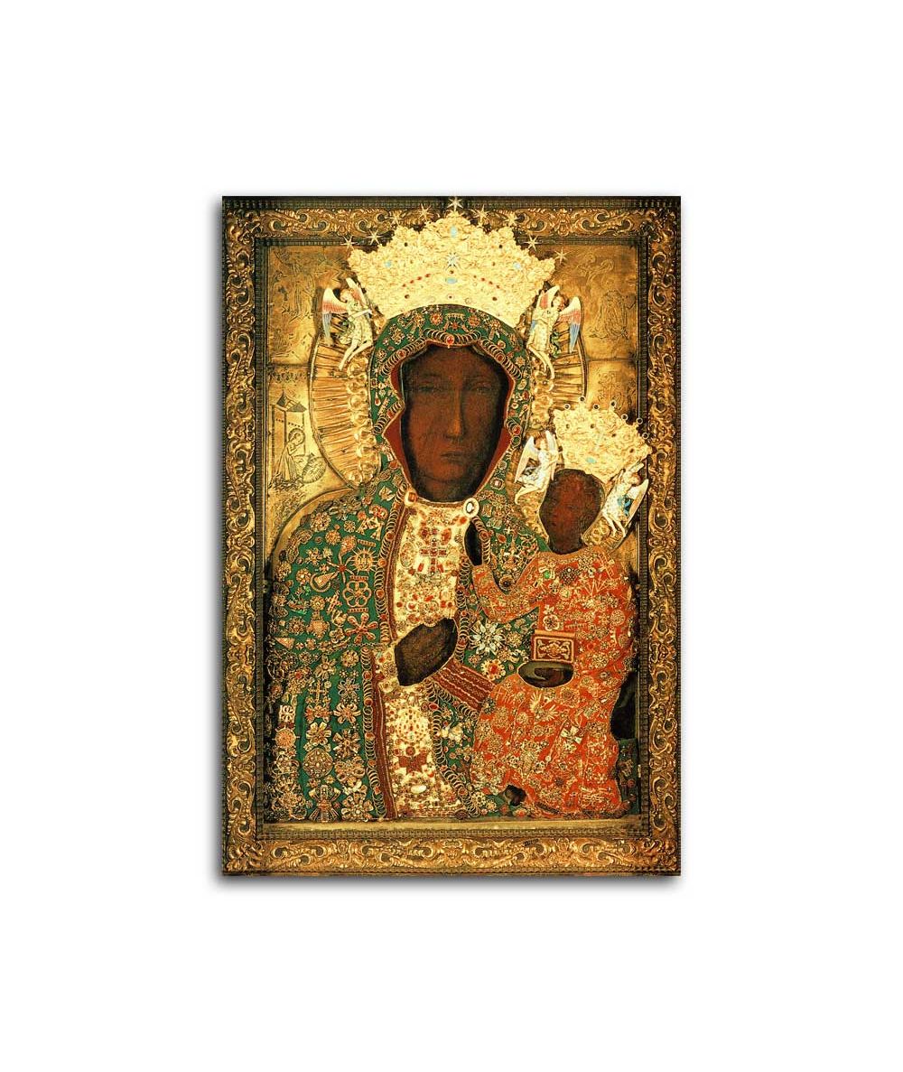 Obrazy religijne - Obraz Matka Boska Częstochowska w koronie