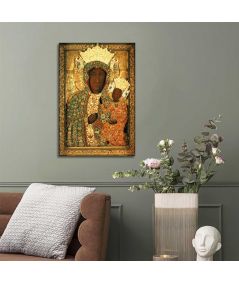 Obrazy religijne - Obraz Matka Boska Częstochowska w koronie