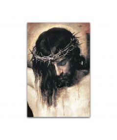 Obrazy religijne - Obraz na ścianę - Diego Velazquez - Chrystus ukrzyżowany (twarz)
