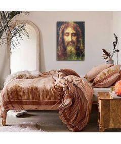 Obrazy religijne - Obraz na ścianę - Całun Turyński Twarz Jezusa