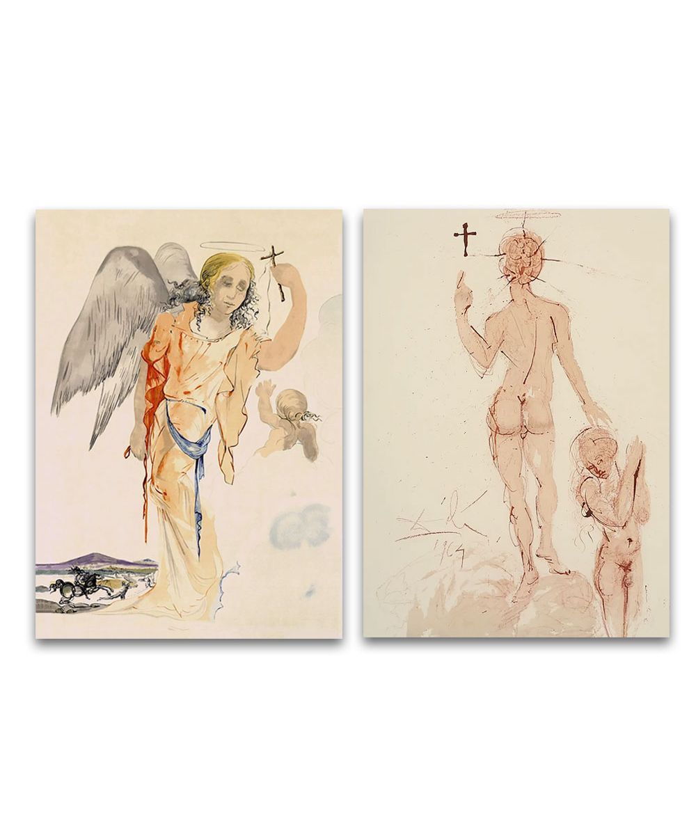 Obrazy religijne - Dali obrazy z aniołami - Zestaw nr 18