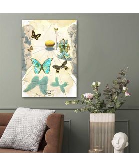 Obrazy na ścianę - Salvador Dali obraz z motylami - Alegoria jedwabiu
