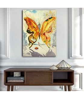 Obrazy na ścianę - Obraz z motylem Salvador Dali - Venus butterfly