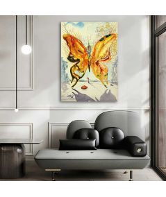 Obrazy na ścianę - Obraz z motylem Salvador Dali - Venus butterfly
