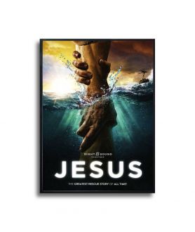 Plakat nowoczesny religijny - Jesus plakat filmowy