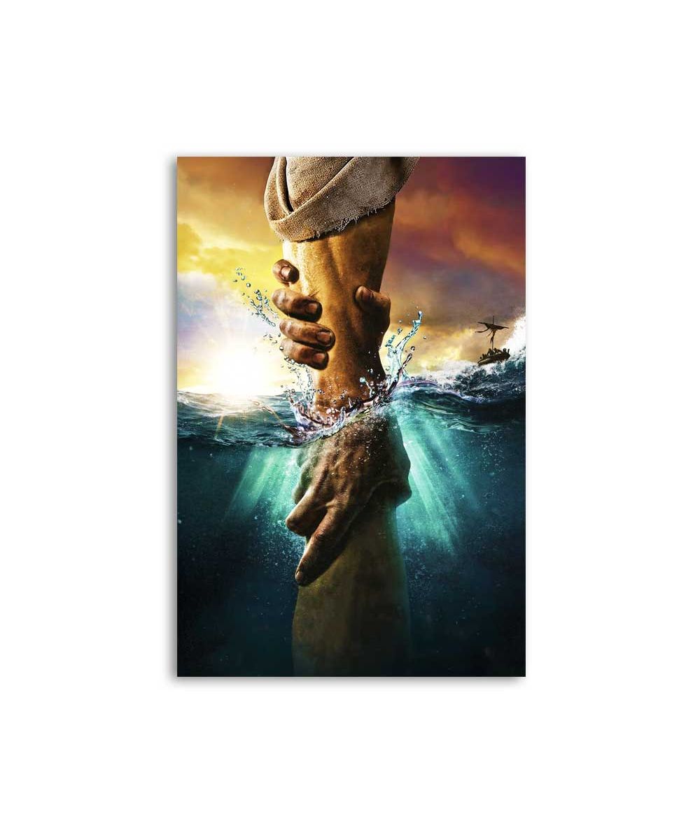 Obrazy religijne - Obraz nowoczesny na ścianę - Ręka Boga