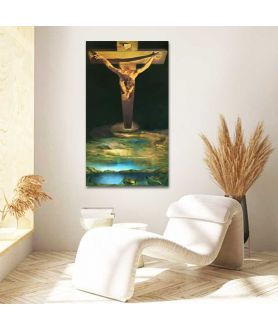 Obrazy religijne - Obraz na płótnie - Dali - Chrystus świętego Jana od krzyża
