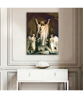 Obrazy religijne - Obraz religijny - Carl Bloch - Zmartwychwstanie Chrystusa