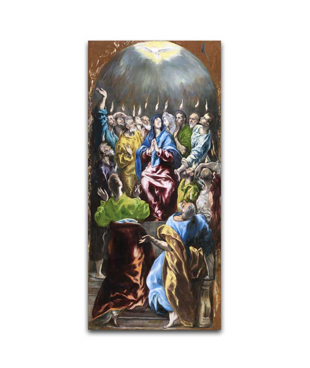 Obrazy religijne - Obraz na płótnie - El Greco - Zesłanie Ducha Świętego (Pięćdziesiątnica)