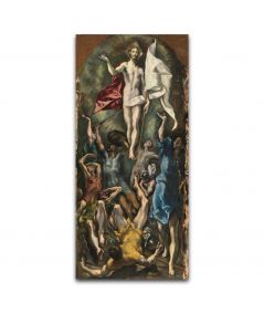 Obrazy religijne - Obraz na ścianę - El Greco - Zmartwychwstanie