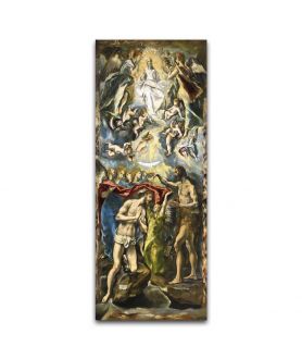 Obrazy religijne - Obraz religijny - El Greco - Chrzest Jezusa