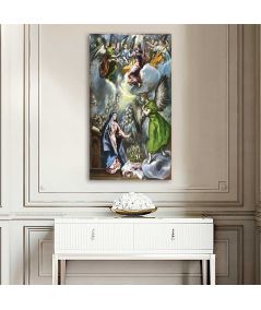 Obrazy religijne - Obraz religijny na ścianę - El Greco - Zwiastowanie