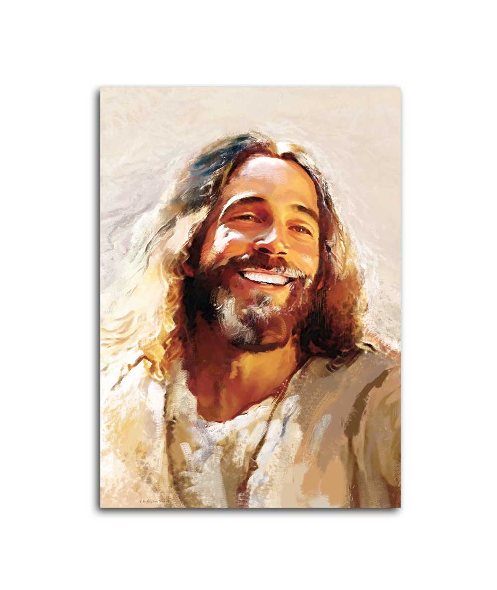 Obrazy religijne - Obraz religijny nowoczesny - R. Bułkszas Nowak - Jezus