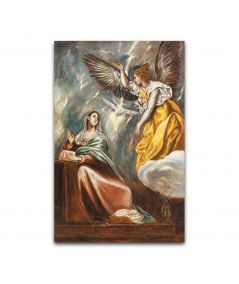 Obrazy religijne - Obraz na ścianę religijny - El Greco - Zwiastowanie Maryja i Archanioł Gabriel