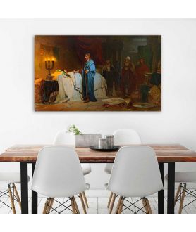 Obrazy religijne - Obraz religijny - Ilya Repin - Wskrzeszenie córki Jaira