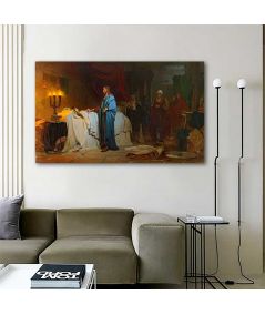 Obrazy religijne - Obraz religijny - Ilya Repin - Wskrzeszenie córki Jaira