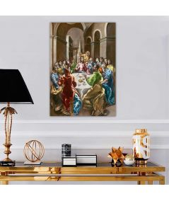 Obrazy religijne - Obraz na płótnie - El Greco - Uczta w domu Szymona