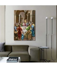 Obrazy religijne - Obraz na płótnie - El Greco - Uczta w domu Szymona