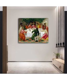Obrazy religijne - Obraz religijny - El Greco - Ostatnie Wieczerza