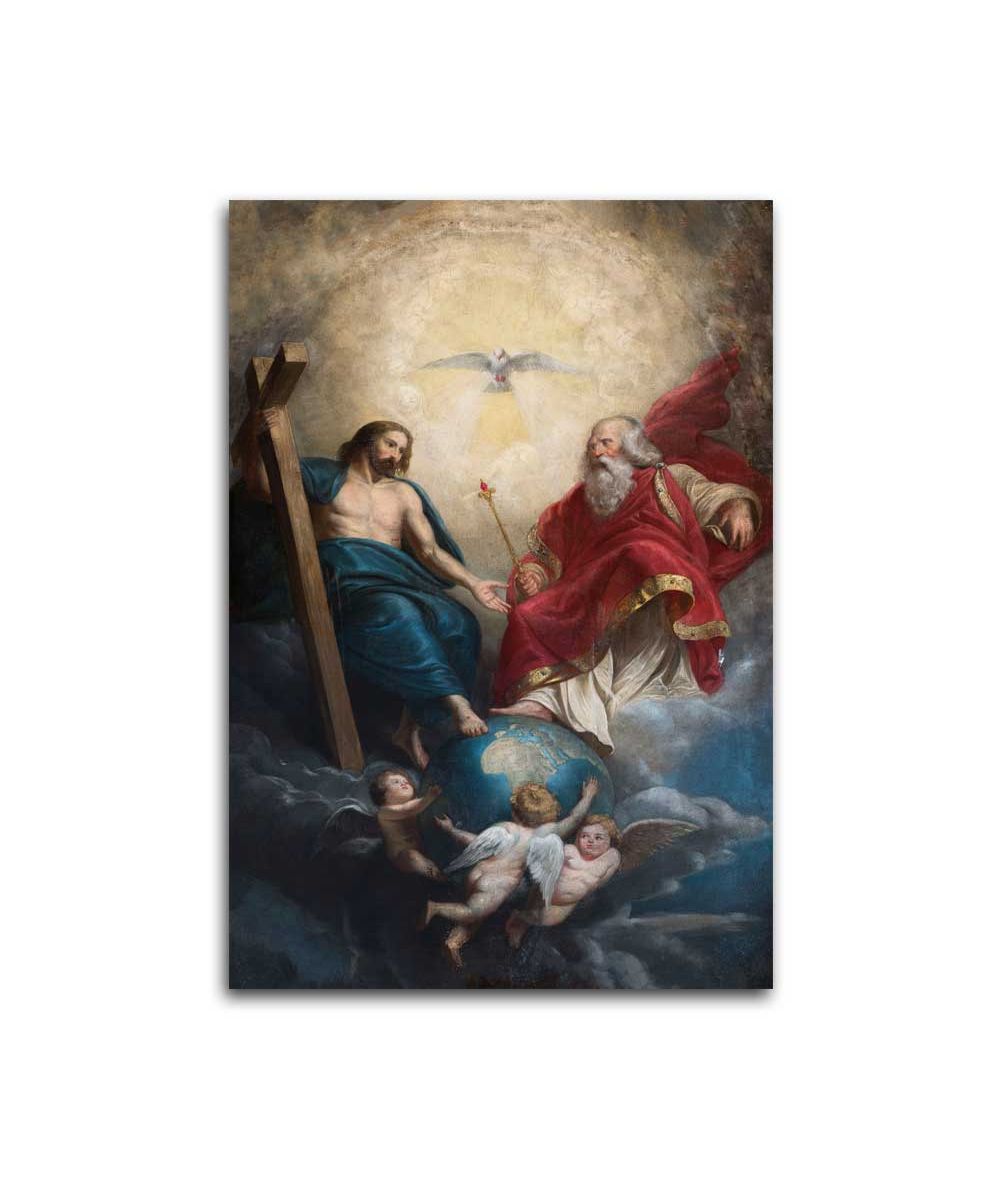 Obrazy religijne - Obraz na ścianę Trójca Przenajświętsza (Palczowice)